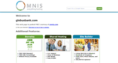 Desktop Screenshot of globusbank.com